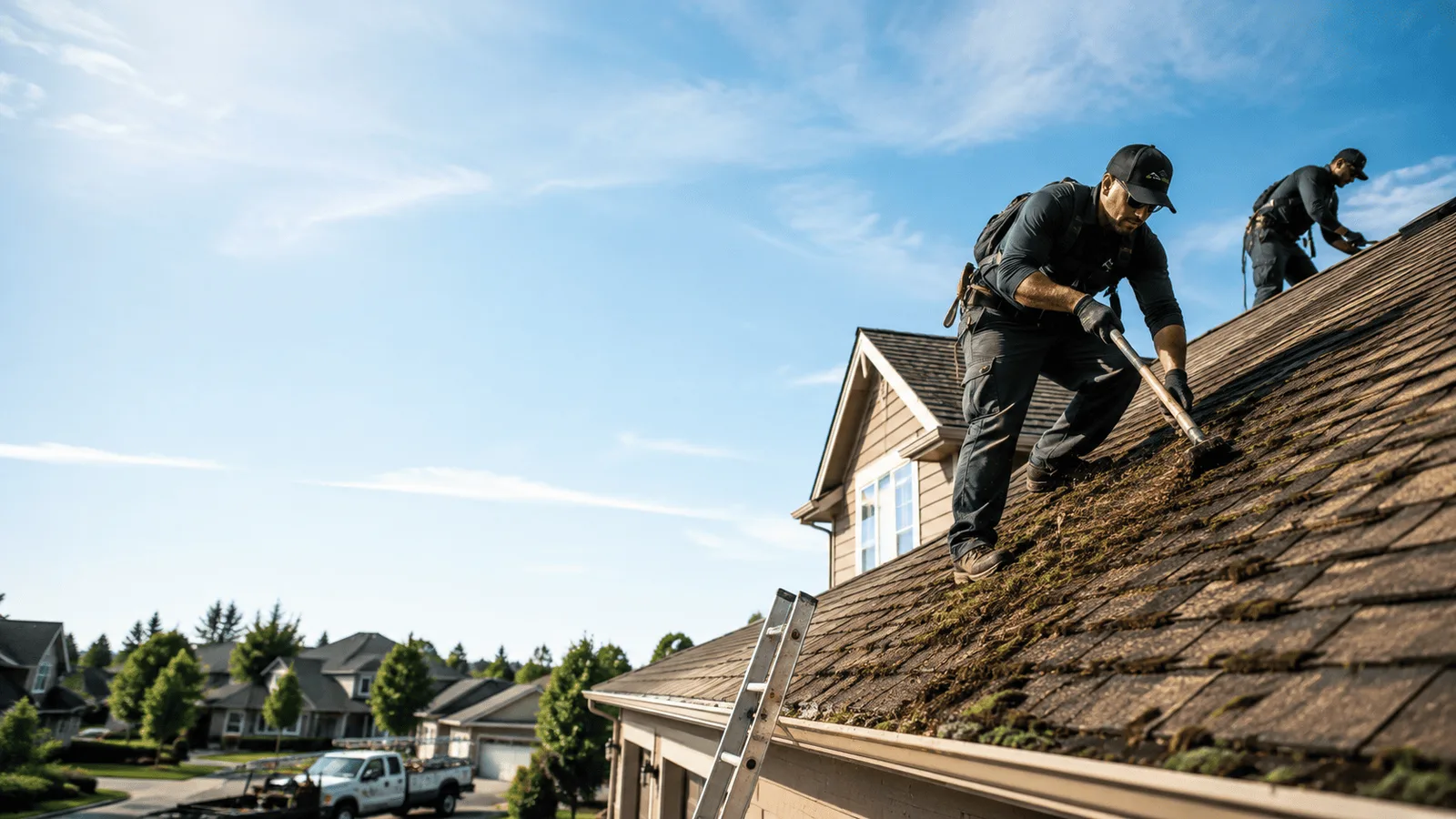 Roof Moss Removal in Milton, IA near me